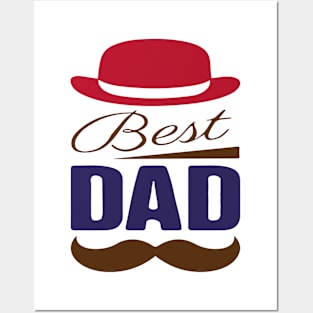 Best Dad Ever Posters and Art